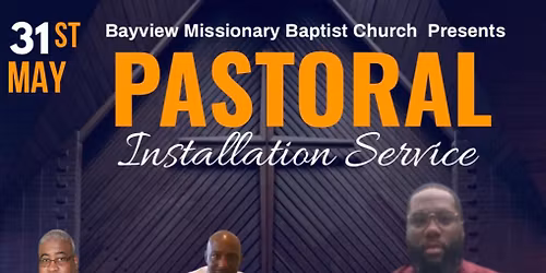 Pastoral Installation Service For Rev. Demetrius Dews