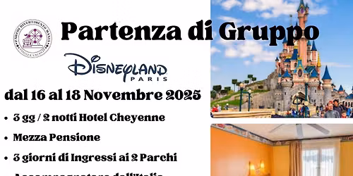 Viaggio di Gruppo a Disneyland Paris