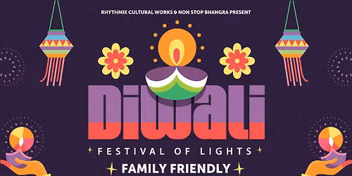 Family Friendly Diwali Celebration with Non Stop Bhangra