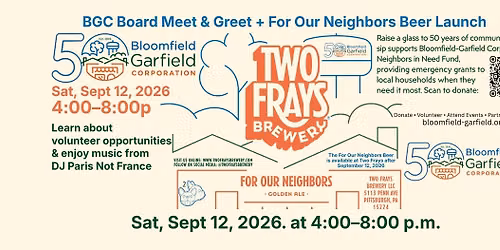 BGC BOARD MEET & GREET & Beer Launch