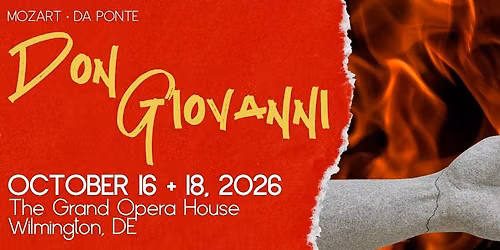 OperaDelaware presents Don Giovanni