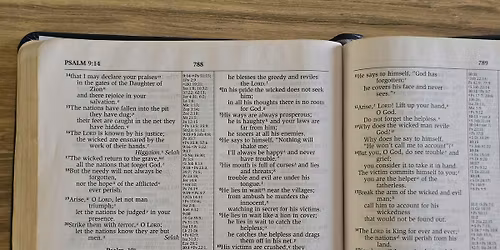 Dayton: A Study In Psalms--Psalm 9 and 10