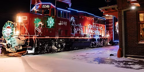 CPKC Holiday Train in Downtown Minot