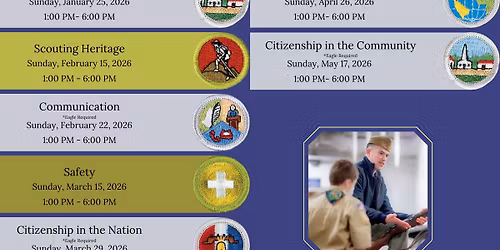 Spring Merit Badge Workshops