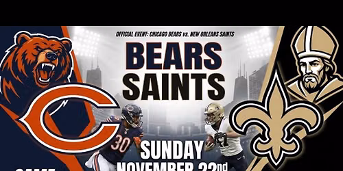 Bears vs saints 