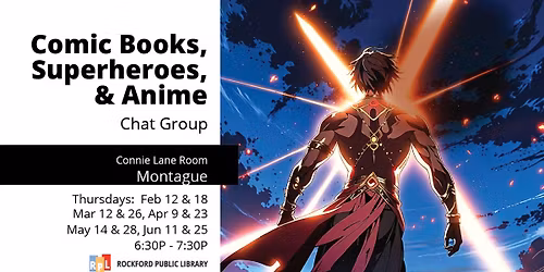 Comic Books, Superheroes, & Anime \u2013 Chat Group