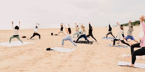 BEACH TAKEOVER - Mat Pilates, Matcha & Cold Plunge - FREE
