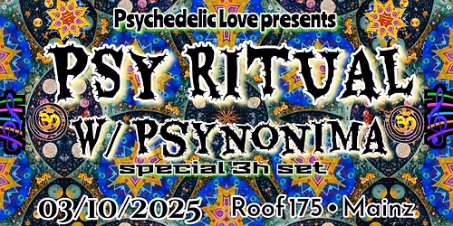 Psy Ritual w\/ Psynonima - Special 3h set