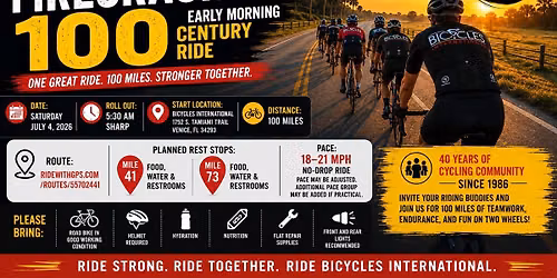 \ud83d\udeb4\u200d\u2642\ufe0f BICYCLES INTERNATIONAL FIRECRACKER 100 \ud83d\udeb4\u200d\u2640\ufe0f