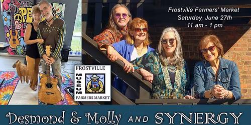Synergy and Desmond & Molly at the Frostville Museum Farmers' Market