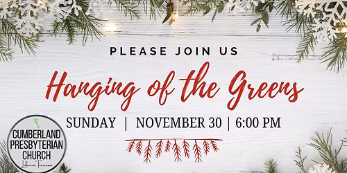 Hanging of the Greens