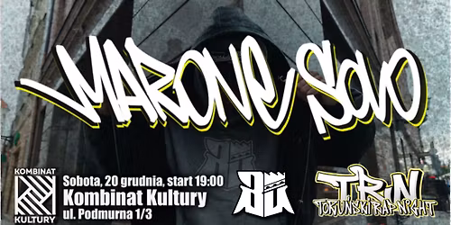 "MARONE SOLO" Koncert premierowy + Go\u015bcie