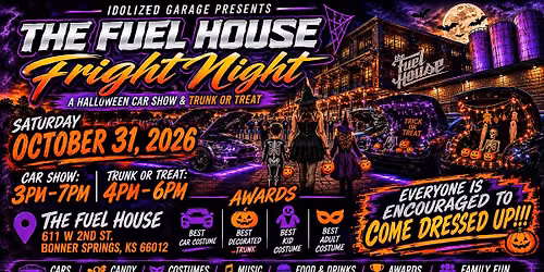 \ud83c\udf83 THE FUEL HOUSE FRIGHT NIGHT \ud83d\udc7b PRESENTED BY IDOLIZED GARAGE