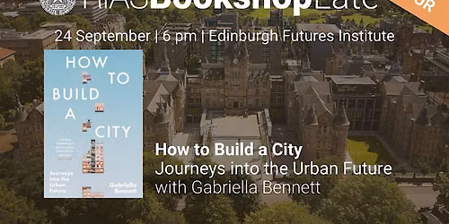 BookshopLATES.. How to Build a City with Gabriella Bennett