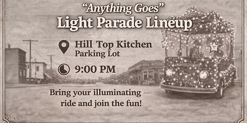"Anything Goes" Light Parade 