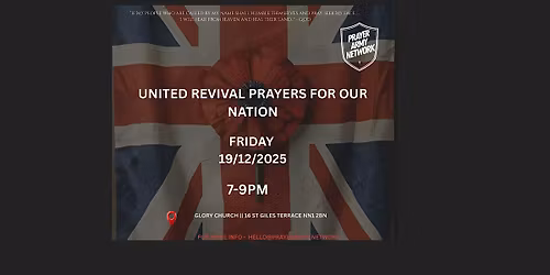 UNITED REVIVAL PRAYER FOR OUR NATION