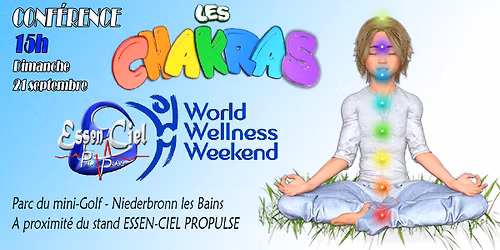 WeekEnd Mondial du Bien-\u00catre - CONF\u00c9RENCE "LES CHAKRAS"