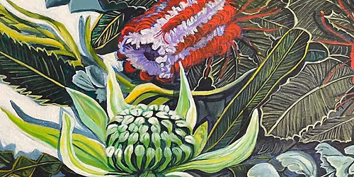 Art with a Glass - Australian Flora