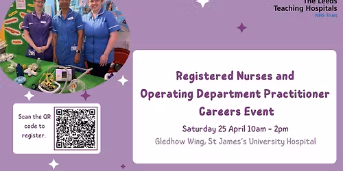 Registered Nurses and Operating Department Practitioner Careers Event