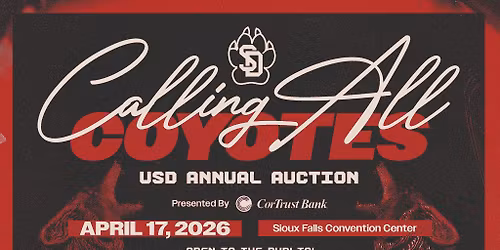 2026 Calling All Coyotes - Save the Date