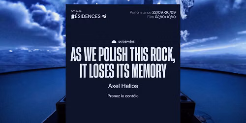 As We Polish This Rock, It Loses Its Memory