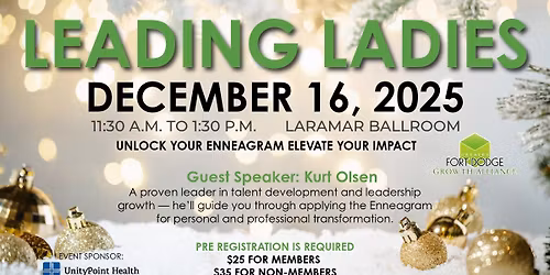 Leading Ladies - UNLOCK YOUR ENNEAGRAM ELEVATE YOUR IMPACT