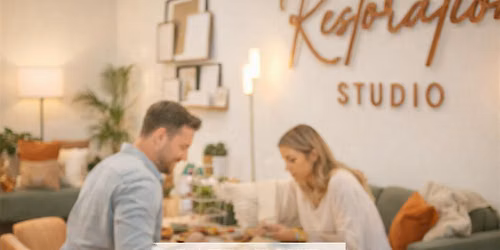 DATE NIGHT AT RESTORATION STUDIO | A Creative Experience in Sawyer Yards