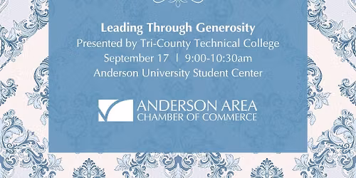 Chamber Women's Brunch - Leading Through Generosity