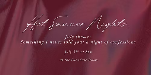 Hot Summer Nights (Storytelling Show)