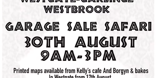Westgate\/Westbrook\/Garlinge Safari 30th August