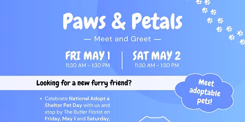 Paws & Petals Meet and Greet
