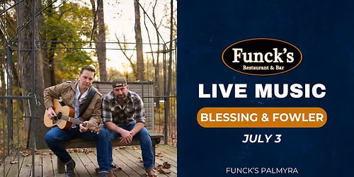 Live Music with Blessing & Fowler 
