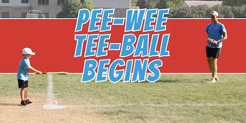 Youth Pee-Wee\/Tee-Ball Begins