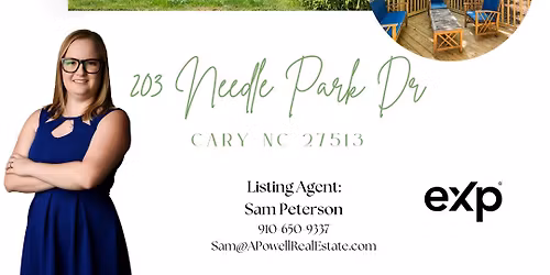 Open House - 203 Needle Park Dr., Cary, NC