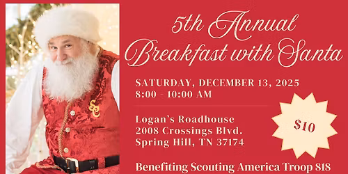 5th Annual Breakfast with Santa