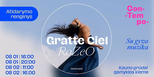 RoZ\u00e9O \u25ef Gratte Ciel (Pranc\u016bzija) \u25ef ConTempo Festival 2026