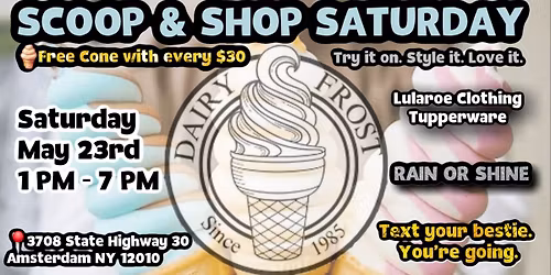 Scoop & Shop Saturday