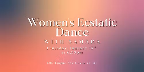 Women's Ecstatic Dance