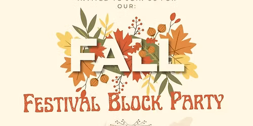 Fall Festival Block Party