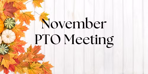 PTO Meeting