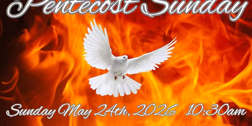 Pentecost Sunday 
