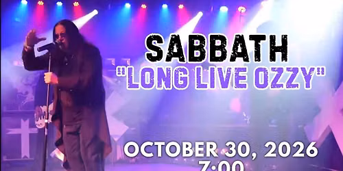 \ud83e\udd87SABBATH - A Tribute to Ozzy