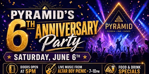 6th Anniversary Party featuring Altar Boy Picnic