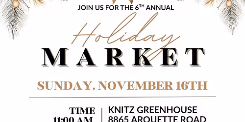 🎁 Holiday Market 🎁