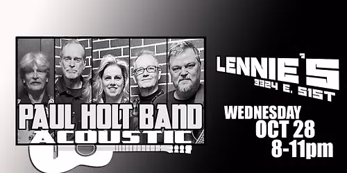 PHB Acoustic All Request Super Fun Machine at Lennies Wed Oct 28th