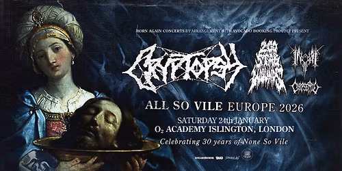 CRYPTOPSY at O2 Academy Islington - London