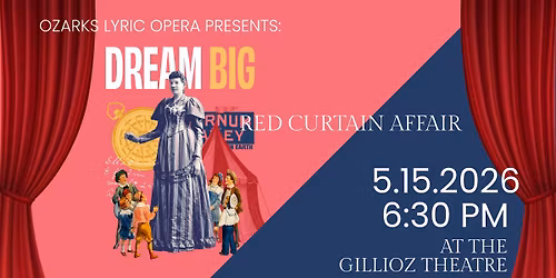 Dream Big Red Curtain Affair