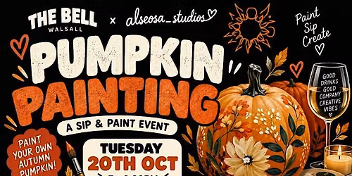 Pumpkin Painting  at The Bell