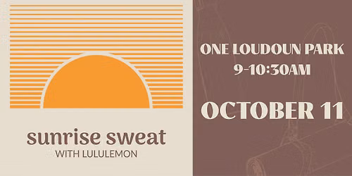 Sunrise Sweat with lululemon