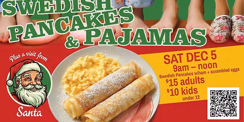 Pancakes & Pajamas Swedish Pancake Breakfast